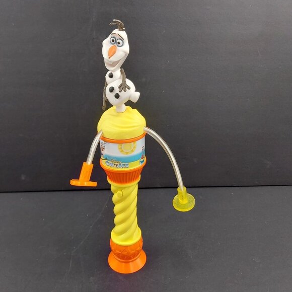 Disney on Ice Frozen Olaf Snowman Spinning Light Chaser 11 in Batteries Included - Picture 3 of 15